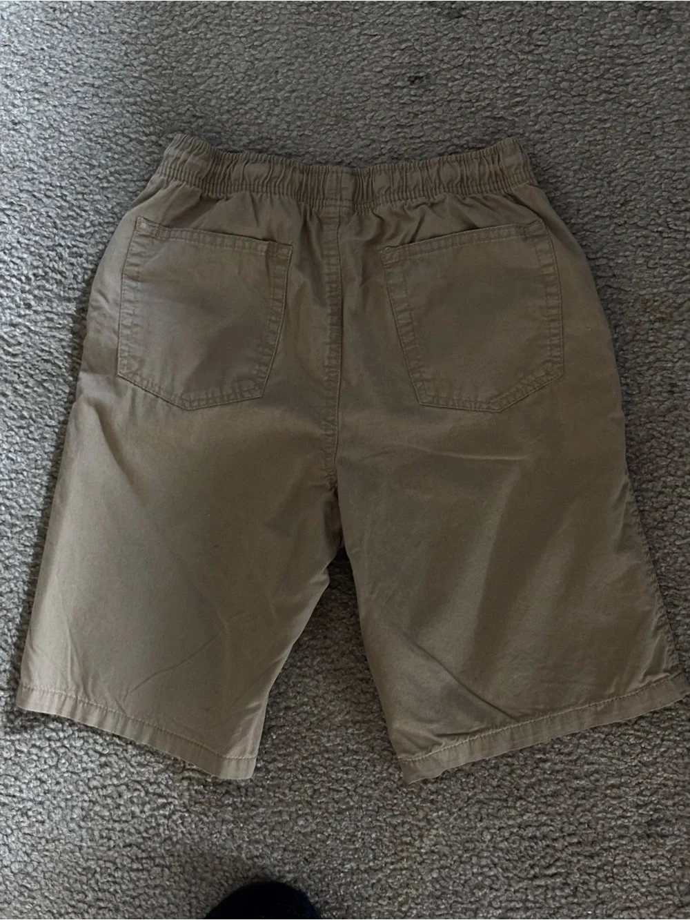 Cat & Jack Olive-Brown Drawstring Hybrid Shorts